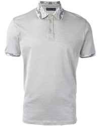 Etro Contrasting Collar Polo Shirt