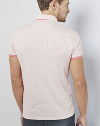 Ted Baker Geo Print Cotton Polo Shirt
