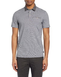 Ted Baker London Gwack Slim Fit Pinstripe Pocket Polo