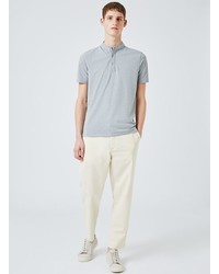Selected Homme Gray Polo Shirt