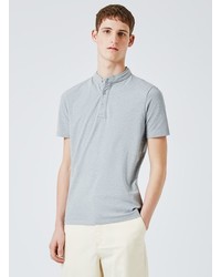 Selected Homme Gray Polo Shirt