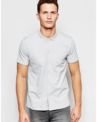 Selected Homme Polo Shirt With Full Length Placket
