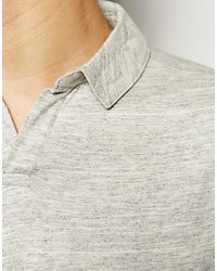 Selected Homme Polo Shirt With Split Neck