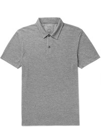 Sunspel Iffley Road Stanton Slim Fit Mlange Tech Piqu Polo Shirt