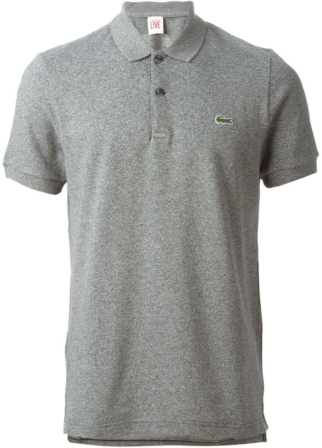 Lacoste Live Marled Polo Shirt, $98 | | Lookastic