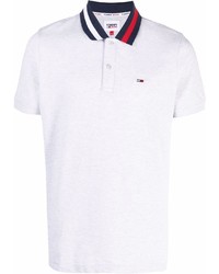 Tommy Jeans Logo Embroidered Polo Shirt