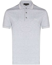 Ermenegildo Zegna Logo Embroidered Short Sleeve Polo Shirt