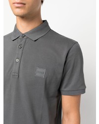 BOSS Logo Patch Cotton Polo Shirt