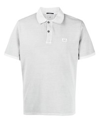 C.P. Company Logo Patch Cotton Polo Shirt