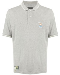 Musium Div. Logo Patch Cotton Polo Shirt