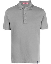 Drumohr Logo Patch Cotton Polo Shirt