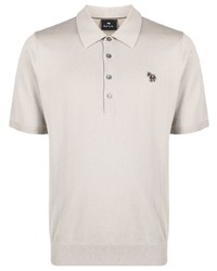 PS Paul Smith Logo Patch Organic Cotton Polo Shirt