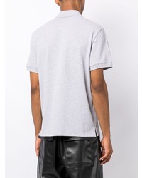 Alexander McQueen Logo Tape Cotton Polo Shirt