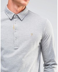 Farah Long Sleeve Polo Shirt