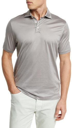 mercerized cotton polo shirts