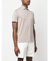 Fedeli Plain Cotton Polo Shirt