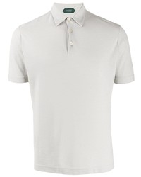 Zanone Plain Short Sleeved Polo Shirt