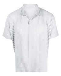 Homme Plissé Issey Miyake Pleated Short Sleeve Polo Shirt