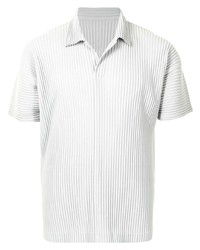 Homme Plissé Issey Miyake Pleated Short Sleeved Polo Shirt