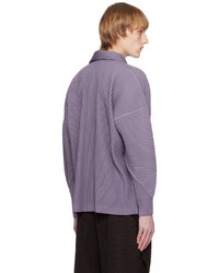 Homme Plissé Issey Miyake Purple Monthly Color February Polo