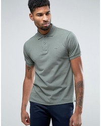 Lacoste Regular Fit Pique Polo In Green