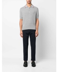 Thom Browne Rwb Stripe Polo Shirt