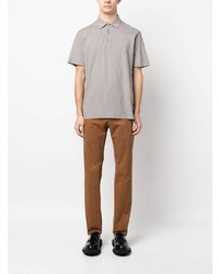 Herno Short Sleeve Cotton Polo Shirt