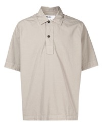 Margaret Howell Short Sleeve Cotton Polo Shirt