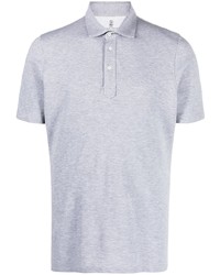 Brunello Cucinelli Short Sleeve Cotton Polo Shirt