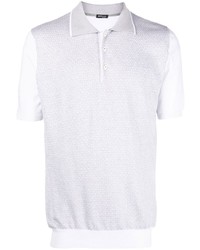 Kiton Short Sleeve Knit Polo Shirt