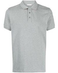 Moncler Short Sleeve Poplin Polo Shirt