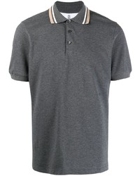 Brunello Cucinelli Short Sleeved Cotton Polo Shirt