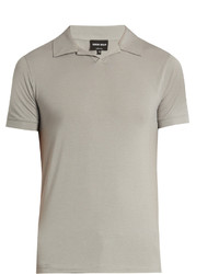 Giorgio Armani Short Sleeved Jersey Polo Shirt