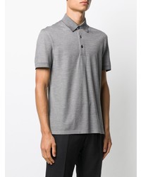 Ermenegildo Zegna Short Sleeved Plain Polo Shirt