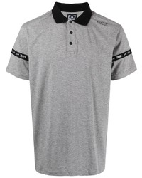 Ea7 Emporio Armani Sleeve Logo Tape Polo Shirt