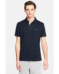 rag & bone Standard Issue Regular Fit Slub Cotton Polo