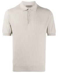 Corneliani Stitch Detailed Polo Shirt