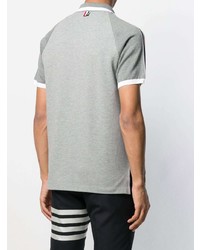 Thom Browne Striped Sleeve Polo Shirt