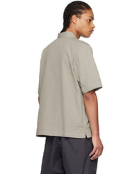 Mhl By Margaret Howell Taupe Organic Cotton Polo
