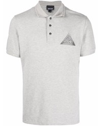 Just Cavalli Triangle Patch Polo Shirt