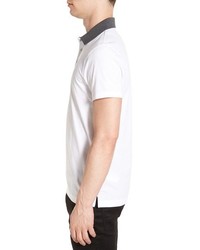 BOSS Trim Fit Contrast Collar Polo