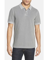 Nordstrom Trim Fit Washed Piqu Polo
