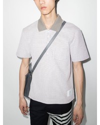Thom Browne Waffle Knit Polo Shirt