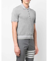 Thom Browne Waffle Knit Polo Shirt