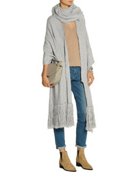 Thakoon Addition Ribbed Cashmere Poncho