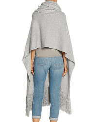 Thakoon Addition Ribbed Cashmere Poncho