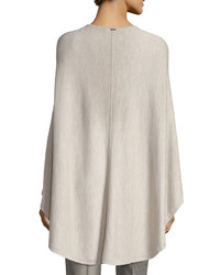 St. John Collection Fine Gauge Wool Poncho