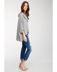 Forever 21 Draped Cowl Neck Poncho