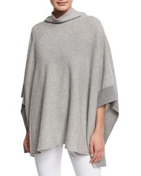 Eileen Fisher Fisher Project Funnel Neck Reclaimed Cashmere Poncho