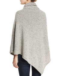 Joie Hsel Speckled Cashmere Poncho